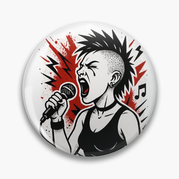 Item preview, Punk Rock Karaoke Queen designed and sold by ResinandRelics.