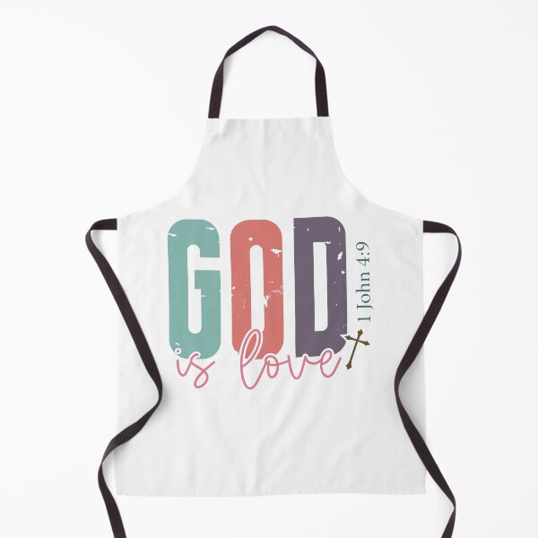 Item preview, God Is Love Typography | 1 John 4:9 Christian Design designed and sold by Artinkcreative.