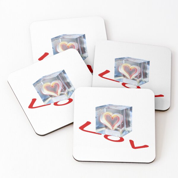 Item preview, Lov - Heart in Ice Cube designed and sold by Thomaspainting.