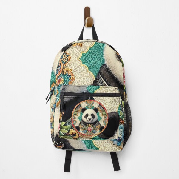 Item preview, Panda and Thai Motif: Where Nature Meets Tradition designed and sold by Vanich-Panich.