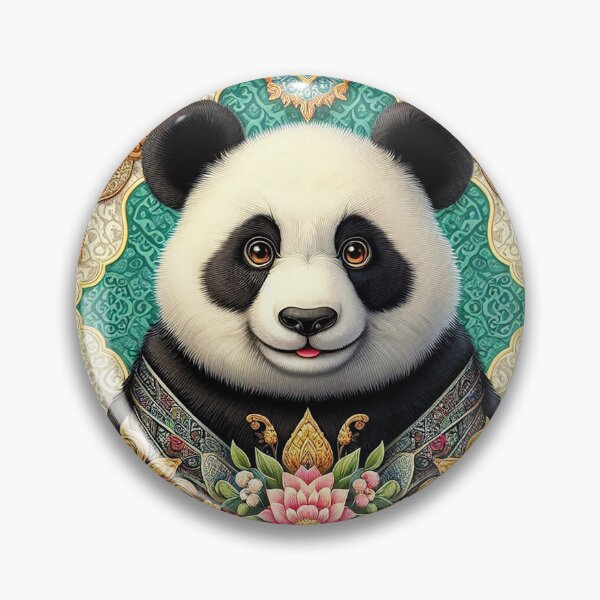 Item preview, Panda and Thai Motif: Where Nature Meets Tradition   designed and sold by Vanich-Panich.