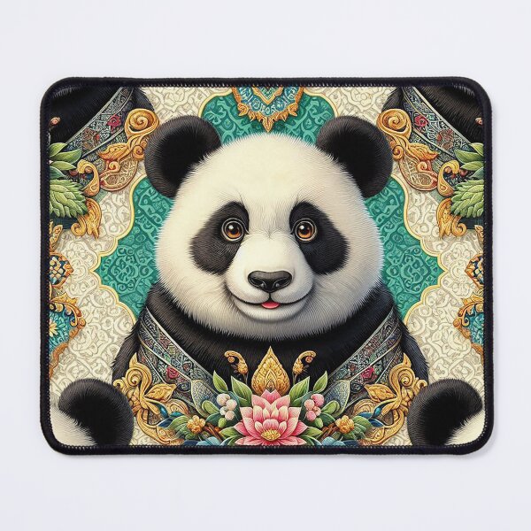 Item preview, Panda and Thai Motif: Where Nature Meets Tradition designed and sold by Vanich-Panich.