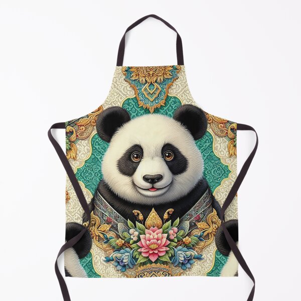Item preview, Panda and Thai Motif: Where Nature Meets Tradition   designed and sold by Vanich-Panich.