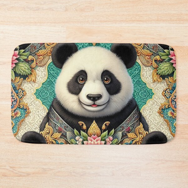 Item preview, Panda and Thai Motif: Where Nature Meets Tradition   designed and sold by Vanich-Panich.