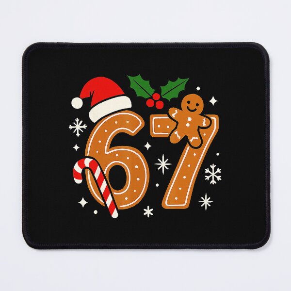 Item preview, 6 7 Meme Christmas Shirt 67 Six Seven Cookies Gingerbread  designed and sold by JEFDodsonArt.