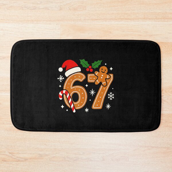 Item preview, 6 7 Meme Christmas Shirt 67 Six Seven Cookies Gingerbread  designed and sold by JEFDodsonArt.