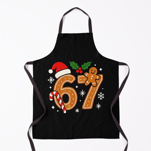 Item preview, 6 7 Meme Christmas Shirt 67 Six Seven Cookies Gingerbread designed and sold by JEFDodsonArt.
