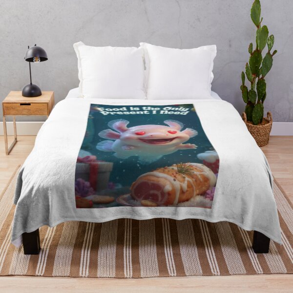 Item preview, Heart-Eyes Axolotl Christmas – Funny Holiday Food Quote designed and sold by MadeByACJ.