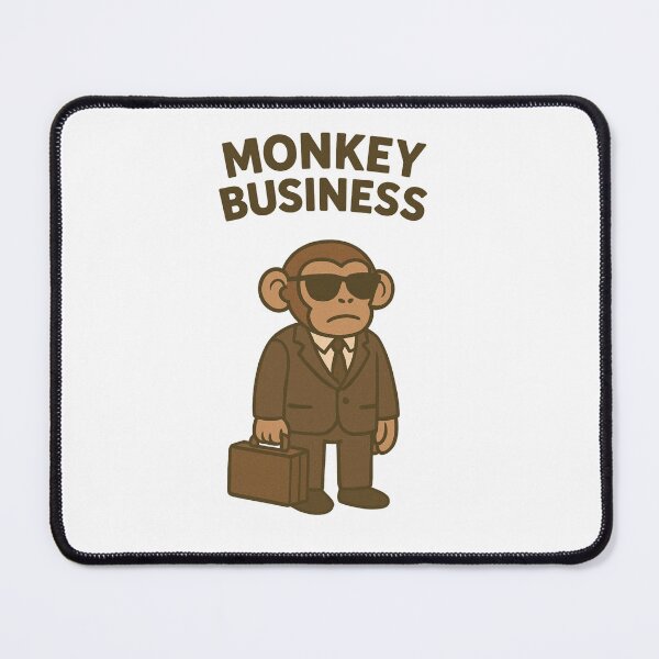 Item preview, Monkey Business designed and sold by Friendly Tee Shop.