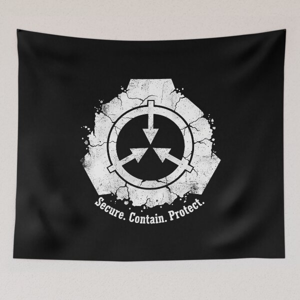 Item preview, SCP Foundation Grunge Logo designed and sold by k3rstman1.