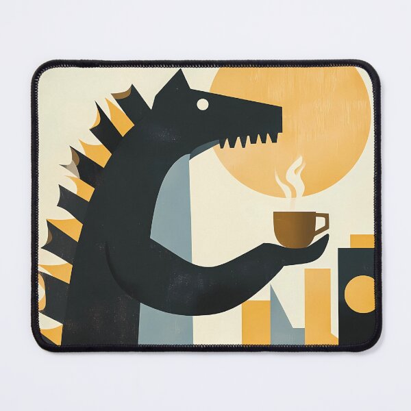 Item preview, Monstruo de la Bauhaus con café designed and sold by NatureStyle555.