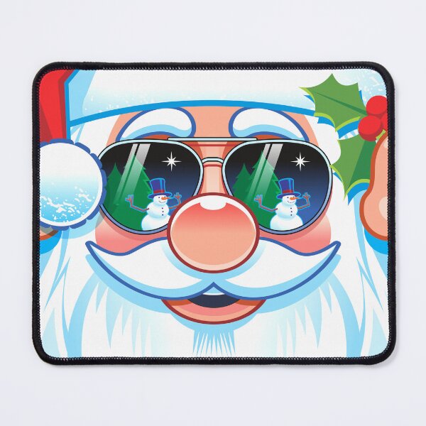 Item preview, Santa Claus Christmas Design - With Aviator Glasses designed and sold by Vector-Artist.