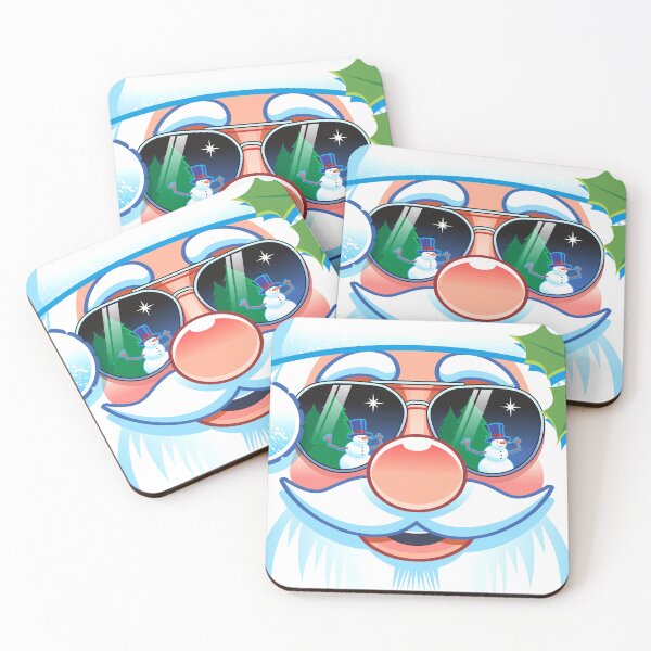 Item preview, Santa Claus Christmas Design - With Aviator Glasses  designed and sold by Vector-Artist.
