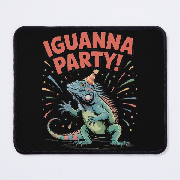 Item preview, Iguana Party Animal Celebration Fun designed and sold by k3rstman1.