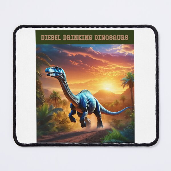 Item preview, Diplodocus in a hurry designed and sold by Diesel Drinking Dinosaurs.