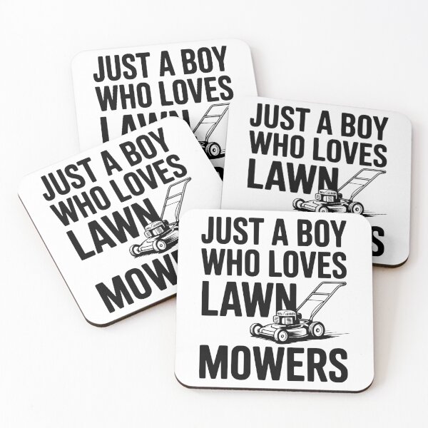 Item preview, Just a Boy Who Loves Lawn Mowers designed and sold by Frank Ring.