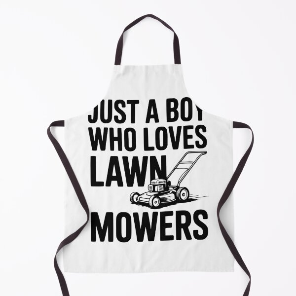 Item preview, Just a Boy Who Loves Lawn Mowers designed and sold by Frank Ring.