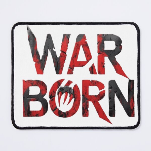 Item preview, WAR BORN Text Art Design designed and sold by SriKartify.