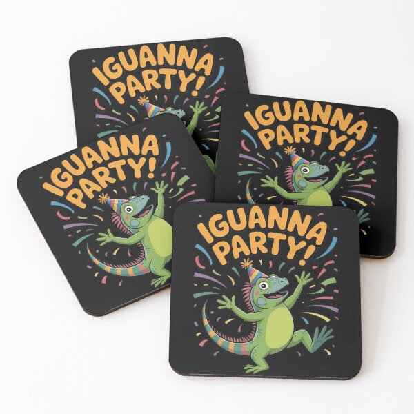 Item preview, Iguanna Party Funny Reptile Celebration designed and sold by k3rstman1.