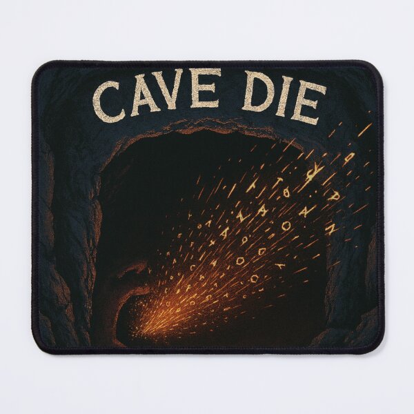 Item preview, CAVE DIE – Word Flares designed and sold by Rectoryprint.