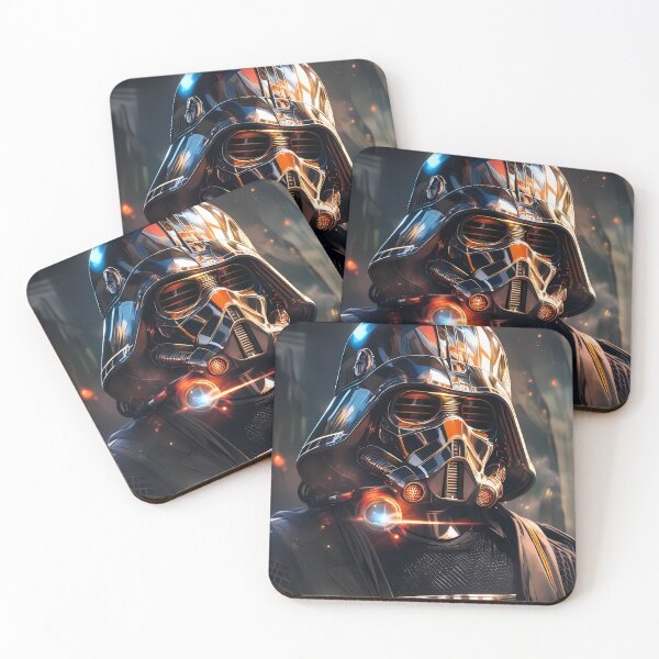 Item preview, Orange Epic Illustrations Highlighting Iconic Characters Star Wars designed and sold by ART ATTACK ZONE.