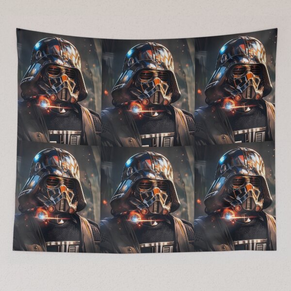 Item preview, Orange Epic Illustrations Highlighting Iconic Characters Star Wars designed and sold by ART ATTACK ZONE.