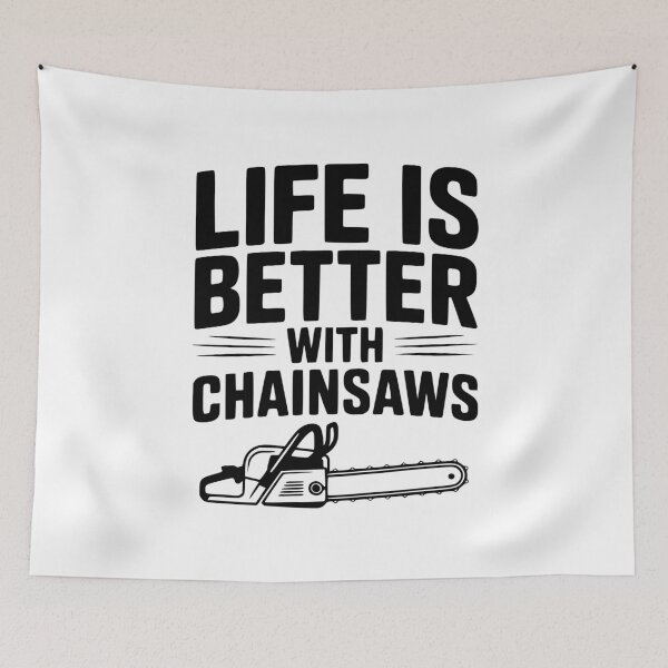 Item preview, Life is Better With Chainsaws designed and sold by Frank Ring.