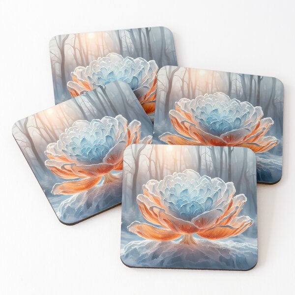 Item preview, Glowing Ice Flower designed and sold by CalmnessbyChoice.
