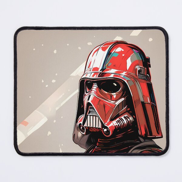 Item preview, Red Epic Illustrations Highlighting Iconic Characters Star Wars designed and sold by ART ATTACK ZONE.