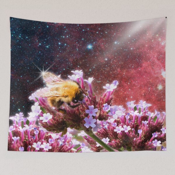 Item preview, Space bee collage designed and sold by helengarvey.