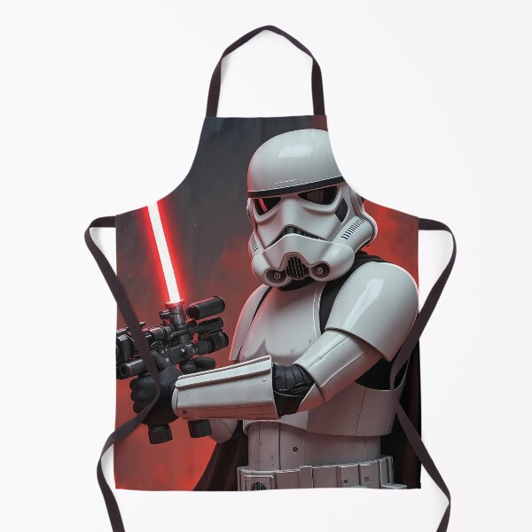 Item preview, White Epic Illustrations Highlighting Iconic Characters Star Wars designed and sold by ART ATTACK ZONE.