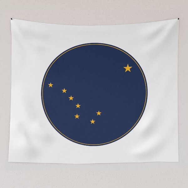 Item preview, Alaska Circle Flag, Alaska Flag Icon designed and sold by NTGUILTY.