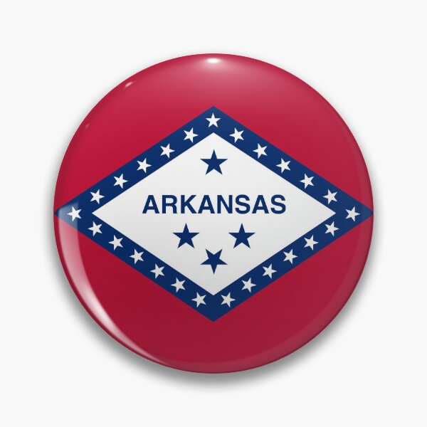 Artikelvorschau, Arkansas-Kreisflagge, Arkansas-Flaggensymbol entworfen und verkauft von NTGUILTY.
