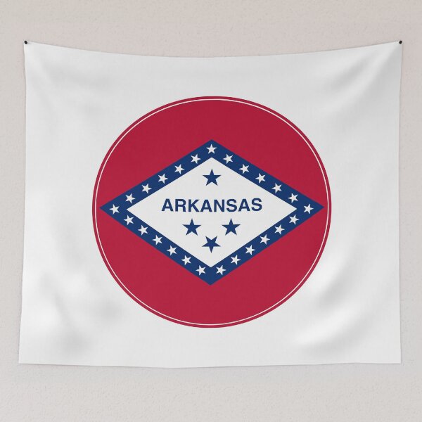 Item preview, Arkansas Circle Flag, Arkansas Flag Icon designed and sold by NTGUILTY.