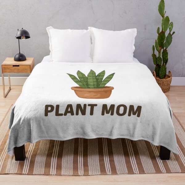 Item preview, Plant Mom Snake Plant Design – Cute Houseplant Lover Aesthetic | Botanical Terracotta Pot Illustration designed and sold by BrainBubbleArt.