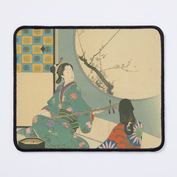 Item preview, Hatsune – Modern Edo Aesthetic Portrait designed and sold by Yohei-Studio.