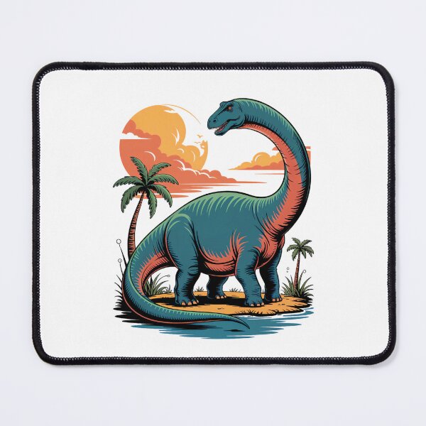 Item preview, Peaceful Brontosaurus designed and sold by Diesel Drinking Dinosaurs.