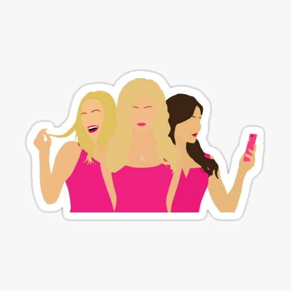 Mean Girls Sticker for Sale by crystalguo