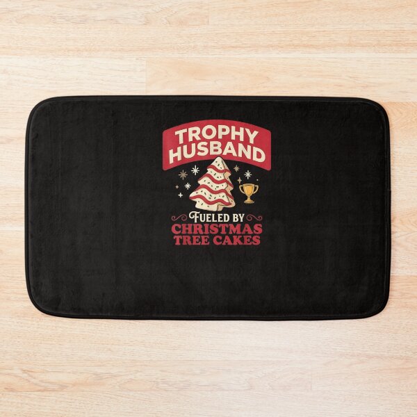 Item preview, Trophy Husband Fueled by Christmas Tree Cakes Funny Xmas designed and sold by Raulitome.