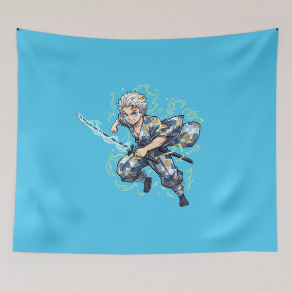 Item preview, Thunder Soul Warrior – Lightning Anime Original Character designed and sold by ThroneOfAnime.