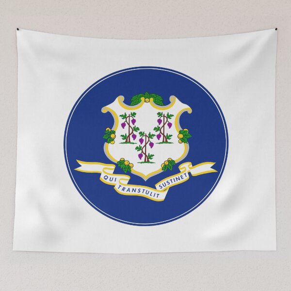 Item preview, Connecticut Circle Flag, Connecticut Flag Icon designed and sold by NTGUILTY.