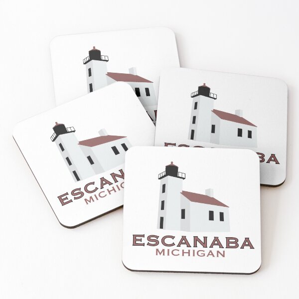 Item preview, Escanaba lighthouse designed and sold by brookenich05.