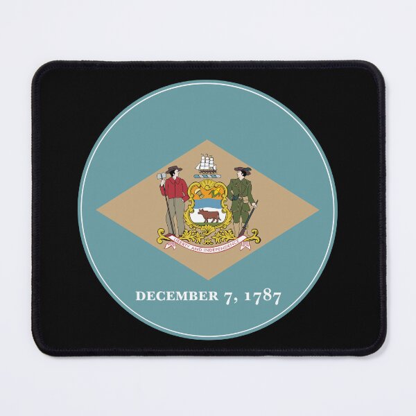 Item preview, Delaware Circle Flag, Delaware Flag Icon designed and sold by NTGUILTY.