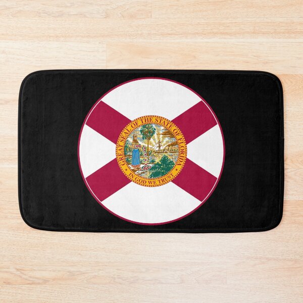 Item preview, Florida Circle Flag, Florida Flag Icon designed and sold by NTGUILTY.
