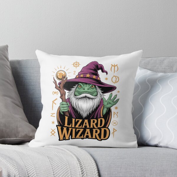 Item preview, Lizard Wizard Mystical Fantasy Sorcerer designed and sold by k3rstman1.
