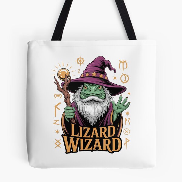 Item preview, Lizard Wizard Mystical Fantasy Sorcerer designed and sold by k3rstman1.