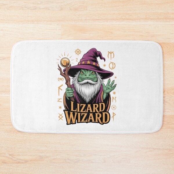 Item preview, Lizard Wizard Mystical Fantasy Sorcerer designed and sold by k3rstman1.