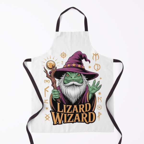 Item preview, Lizard Wizard Mystical Fantasy Sorcerer designed and sold by k3rstman1.