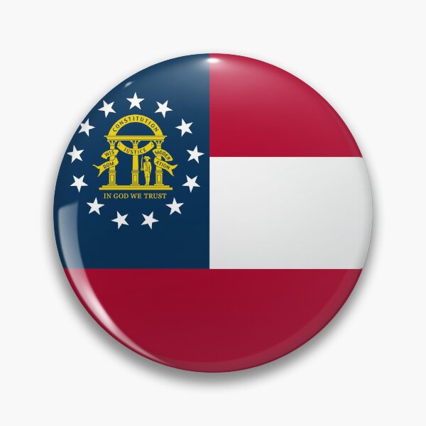 Item preview, Georgia Circle Flag, Georgia Flag Icon designed and sold by NTGUILTY.