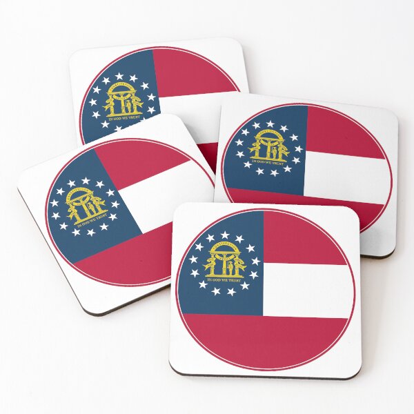 Item preview, Georgia Circle Flag, Georgia Flag Icon designed and sold by NTGUILTY.